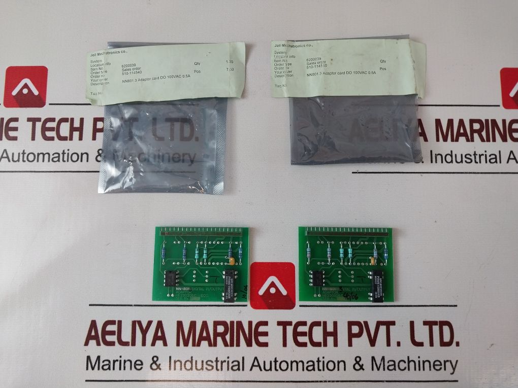Jeil Mechatronics Nn-801.3 Digital Input Output Adaptor Pcb Card - Image 5
