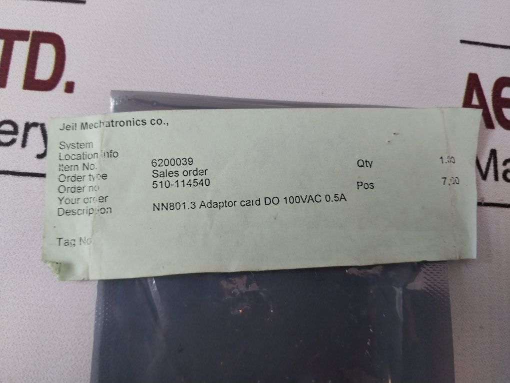 Jeil Mechatronics Nn-801.3 Digital Input Output Adaptor Pcb Card - Image 9