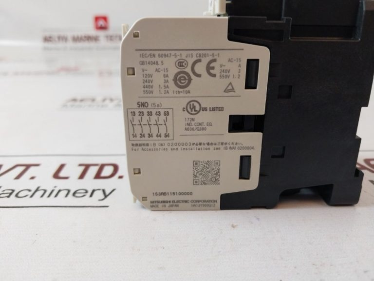 Mitsubishi Electric Sr-t5 Magnetic Contactor - Aeliya Marine