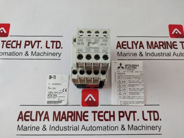 MITSUBISHI ELECTRIC SR-T9 CONTACTOR WITH RELAY