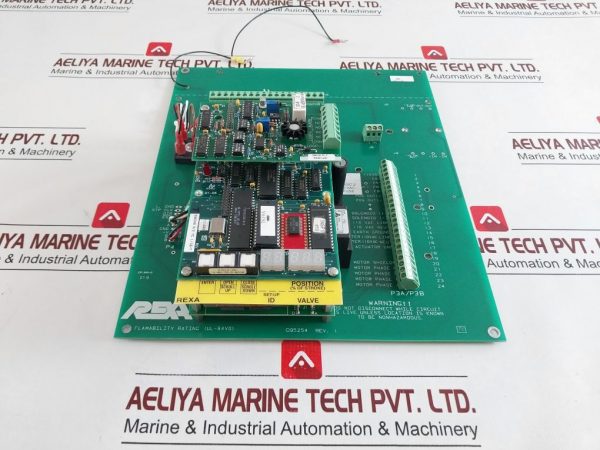 REXA D95254 REV. 1 PCB CARD