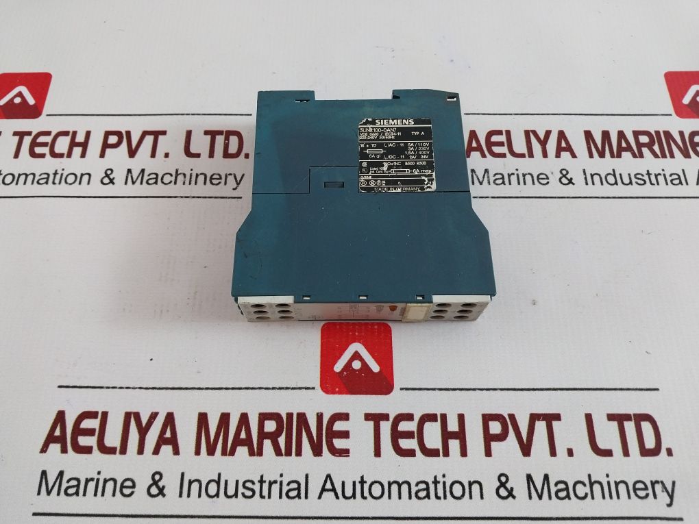 Siemens 3un2100-0an7 Motor Thermistor Module - Image 6