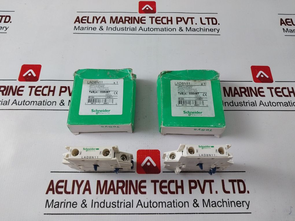 Schneider Lad8n11 Auxiliary Contact Block 10a