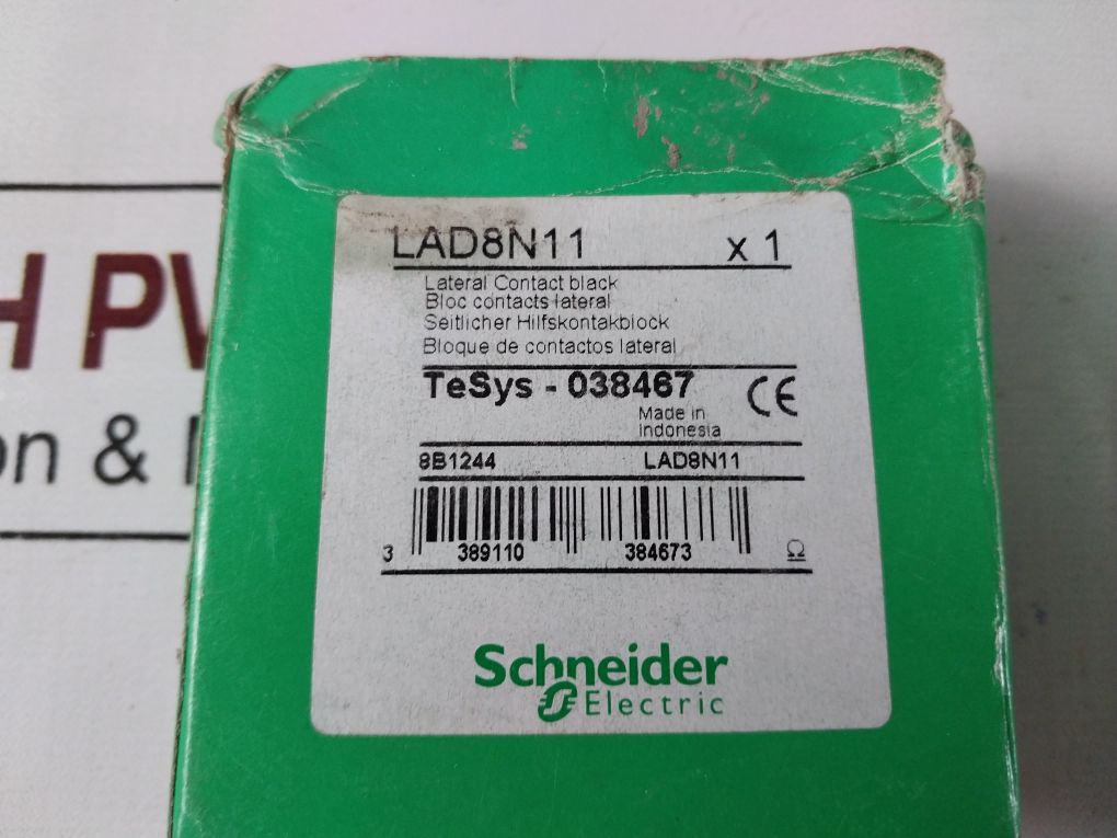 Schneider Lad8n11 Auxiliary Contact Block 10a - Aeliya Marine