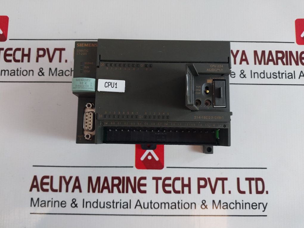 Siemens Simatic 6es7 214-1bd23-0xb0 Cpu 224 Compact Unit - Image 4