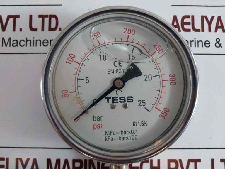 Tess En 8371 Pressure Gauge Aeliya Marine