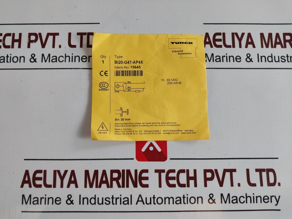 Turck Bi20-g47-ap4x Proximity Switch - Image 7