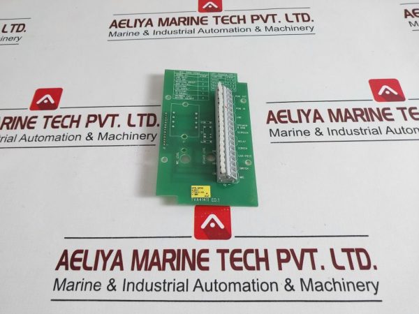 ZENITEL MARINE TVA41411 ED.1 PCB CARD