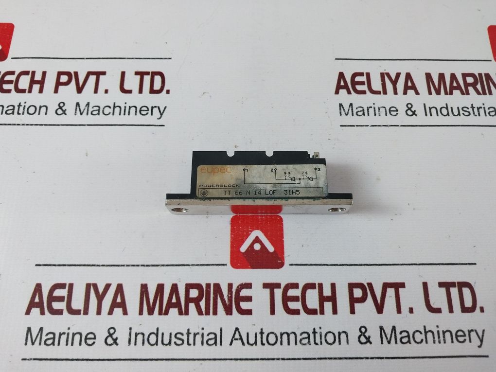 Eupec Tt 66 N 14 L0f 31h5 Powerblock Thyristor Module - Image 3