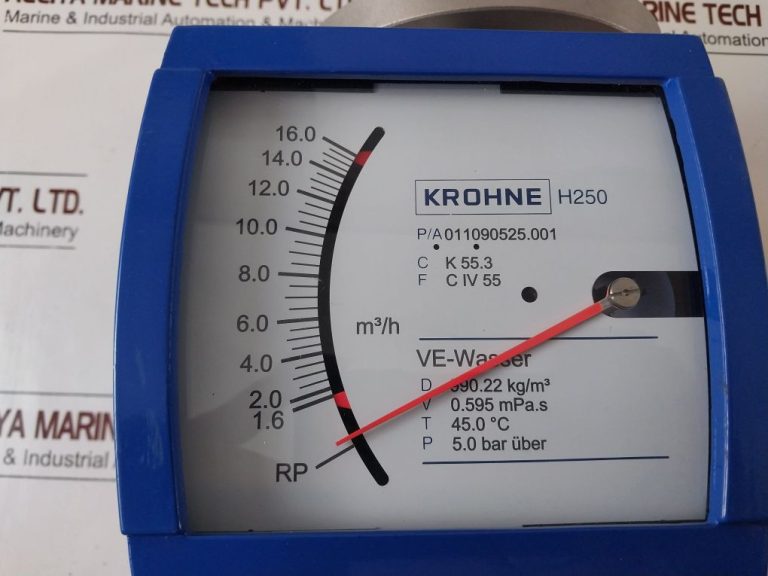 Krohne H250 Flow Meter Aeliya Marine