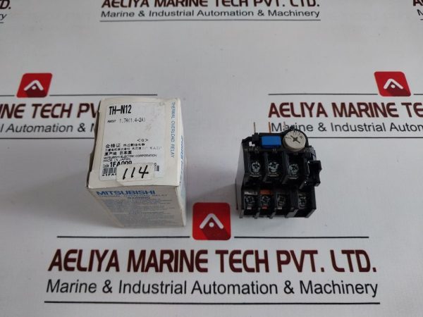 Mitsubishi Th-n12 1.7a Thermal Overload Relay