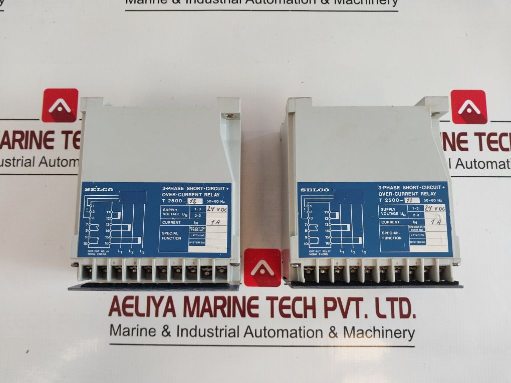 Selco T2500 3-phase Short-circuit Over-current Relay - Image 4