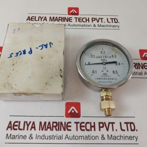 SHANGHAI YICHUAN -0.1 TO 0.5 MPA PRESSURE GAUGE