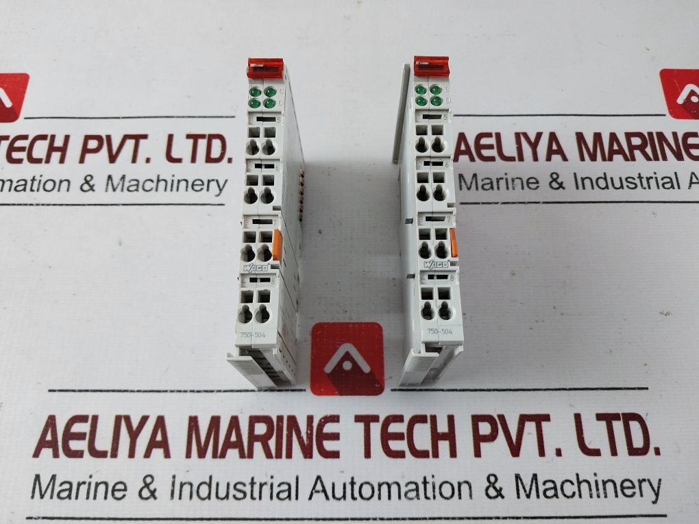 Wago 750-504 Digital Output Module 24v Dc