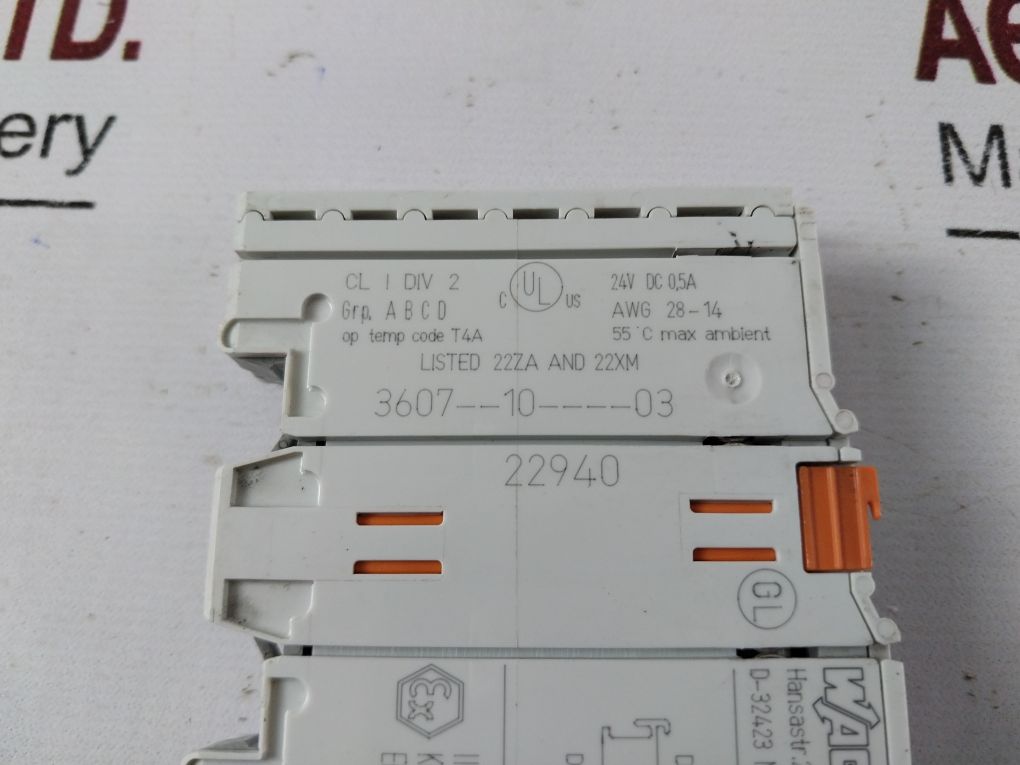 Wago 750-504 Digital Output Module 24v Dc - Image 7