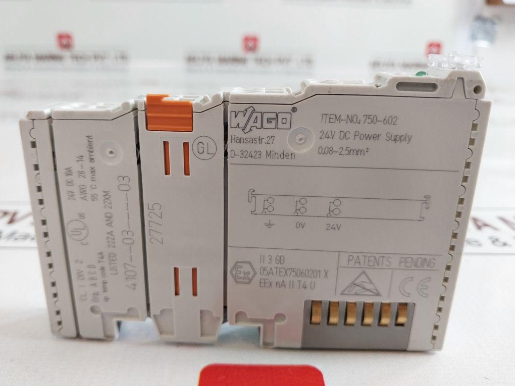 Wago 750-602 Power Supply Module 24v Dc - Image 7