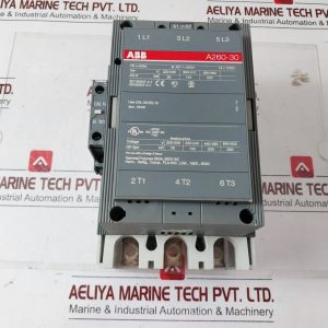 Abb A260-30 Contactor With Auxiliary Contact Block Cal18-11