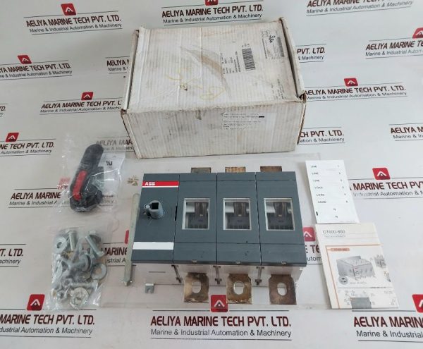 Abb Ot 800e03 Switch Disconnector Set