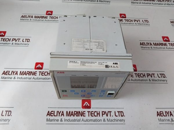 ABB RED 615 DIFFERENTIAL PROTECTION RELAY