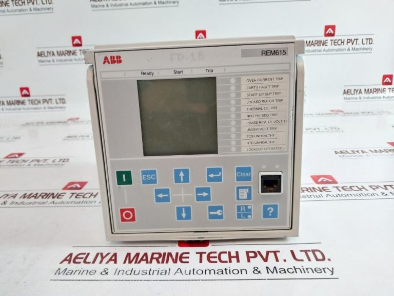 Abb Rem615 Motor Protection Relay - Aeliya Marine