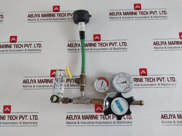 AIRGAS Y11-N198K PRESSURE REGULATOR WITH N2 PURITY TESTER