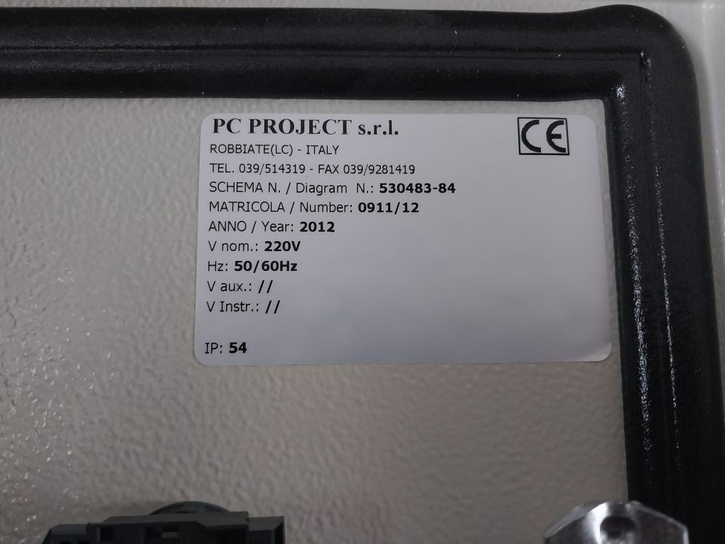 Alfa Laval 530483-84 Separator Control Cabinet Panel Pc Project - Image 11