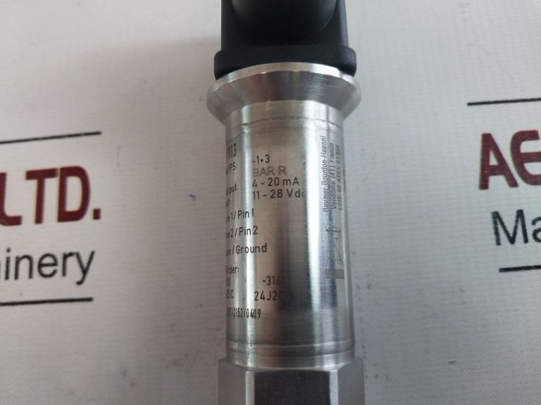 Baumer Y913 Pressure Transmitter Aeliya Marine