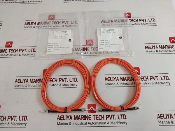 Converteam General Electric 110001074 Fibre Optic Cable 7800 Mm Orange