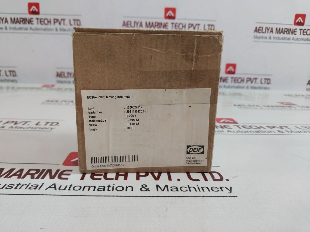 Deif Eq96-x Ammeter 0-40a - Image 11