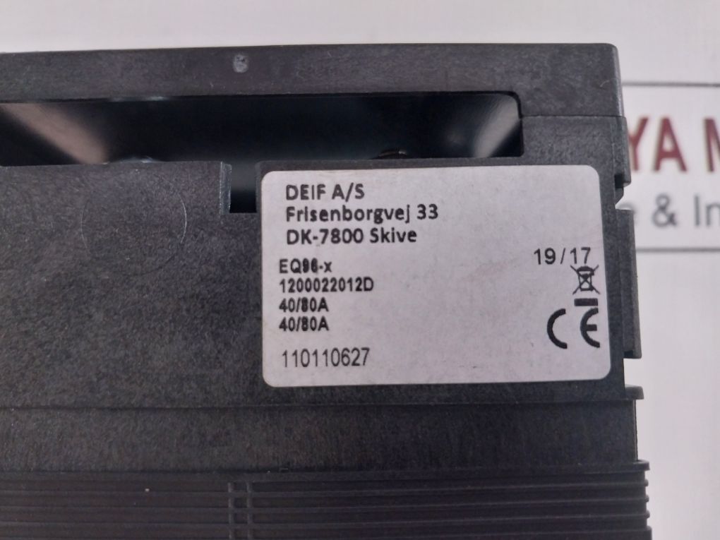 Deif Eq96-x Ammeter 0-40a - Image 9