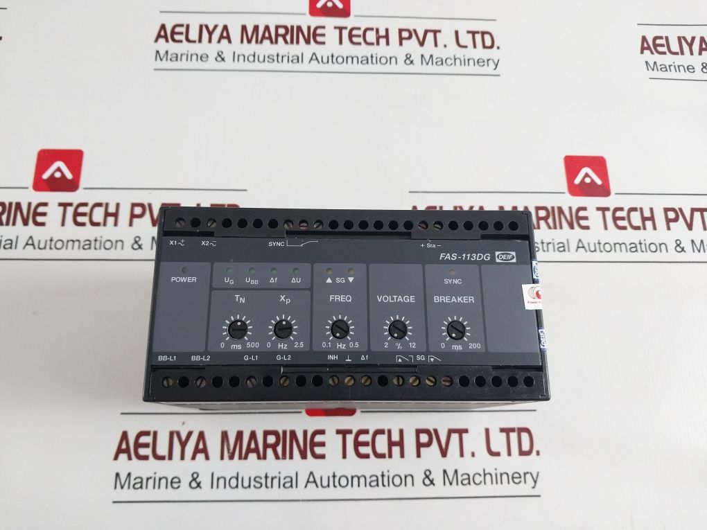 Deif Fas-113dg Synchroniser With Frequency Controller - Image 3