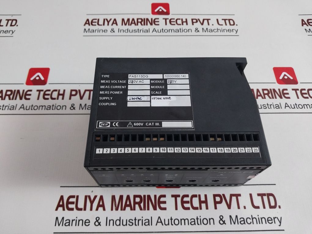 Deif Fas-113dg Synchroniser With Frequency Controller - Image 5