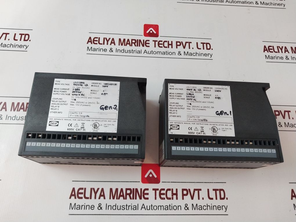 DEIF LSU-113DG GENERATOR LOAD SHARING UNIT