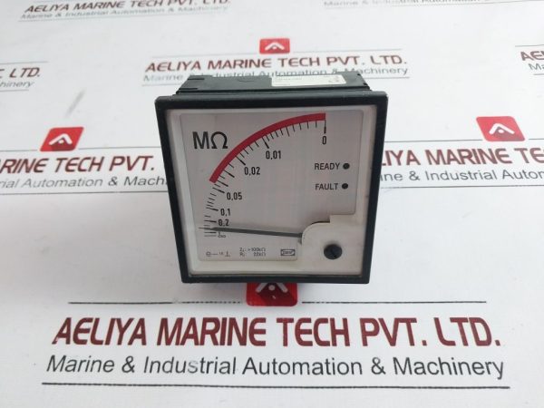Deif ∞ To 0 Mω Ohm Meter