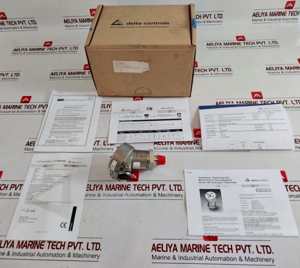 DELTA CONTROLS ELECTRO FLOW 387 PRESSURE TRANSMITTER