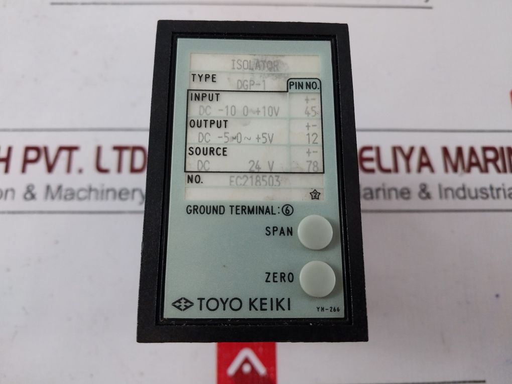 Toyo Keiki Dgp-1 Isolator - Image 6