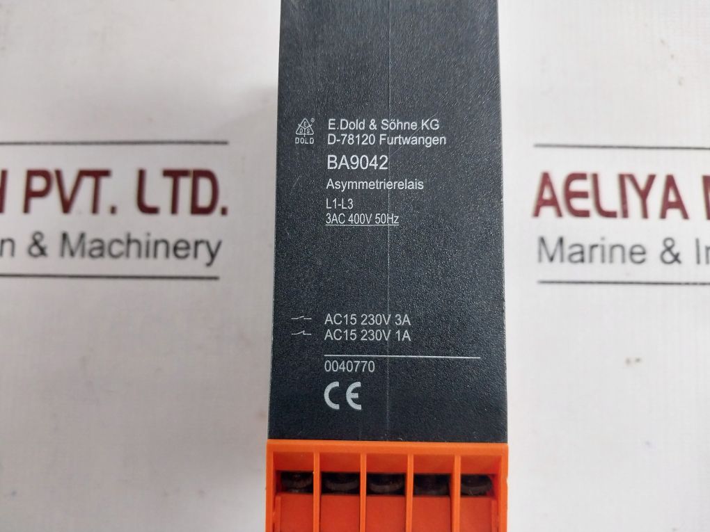 E.dold & Sohne Ba9042 Relay Module - Aeliya Marine