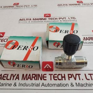 FER-RO 1/4" BSP 550 BAR FLOW CONTROL VALVE