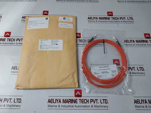 GENERAL ELECTRIC CONVERTEAM GROUP ST-ST SIMPLEX 62.5/125 FIBRE OPTIC CABLE ST 6.6M ORANGE