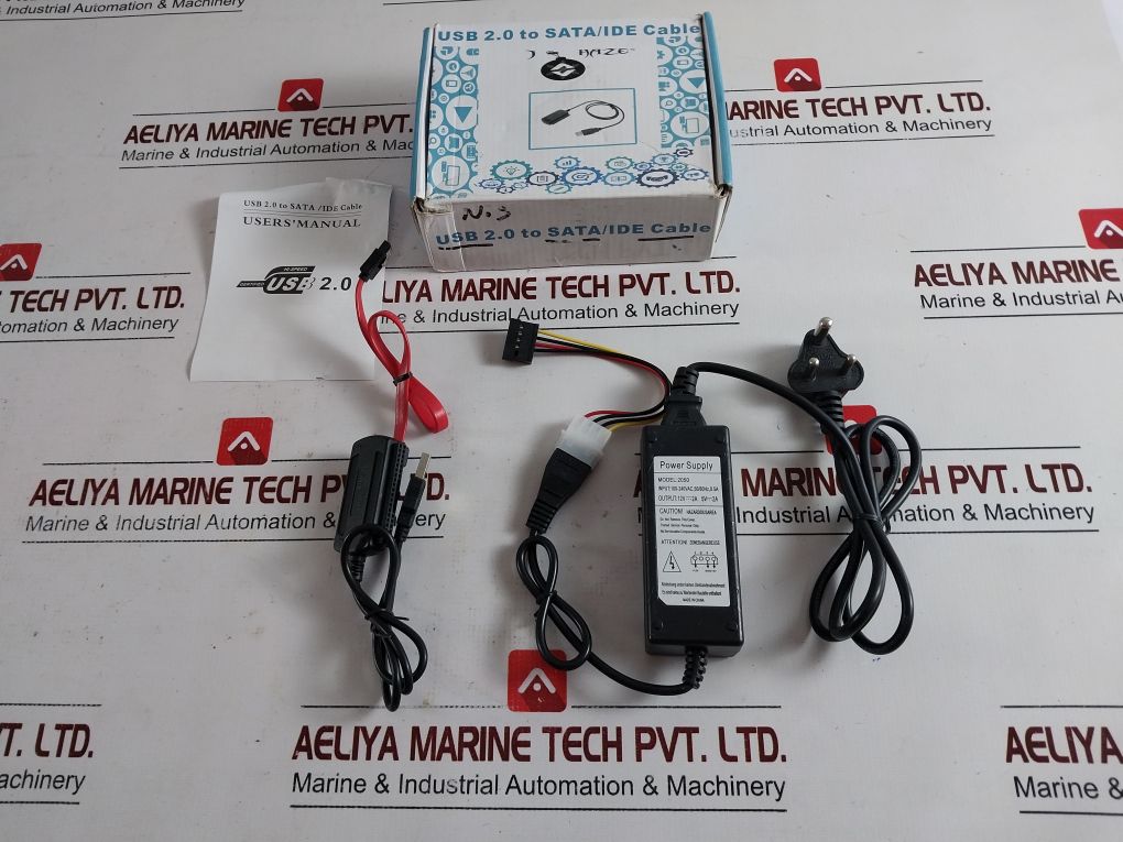 Haze usb 2 0 to sata ide cable adapter with power adapter aeliya marine