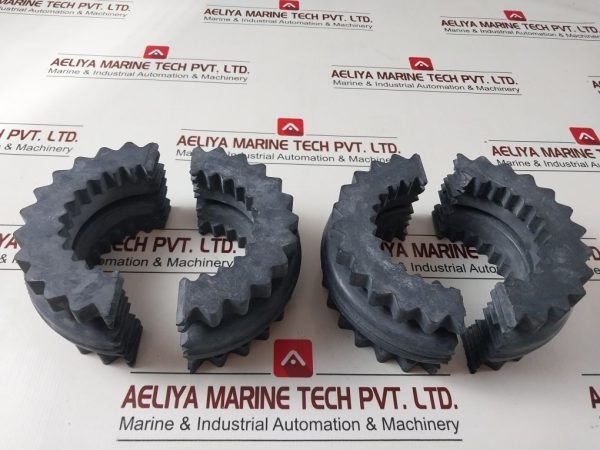 thumbnail interactive-video image 1 of 68514436864 36864 Size 9JES Split Design S-Flex Coupling Sleeve, EPDM 1 of 9
