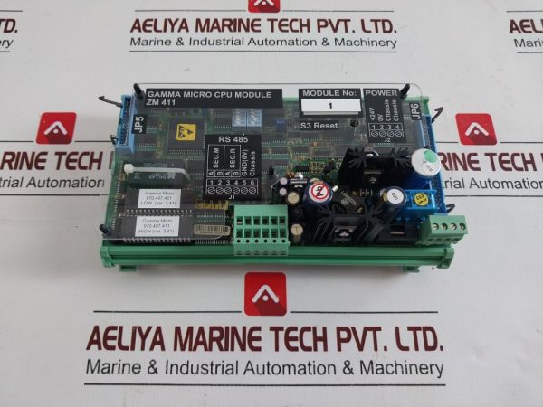 Lyngso Marine Zm 411 Gamma Micro Cpu Module