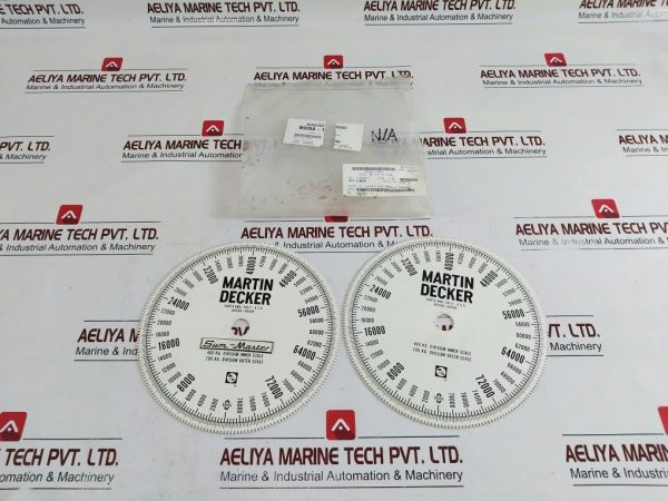 MARTIN DECKER M/D TOTCO 0-80000 SCALE