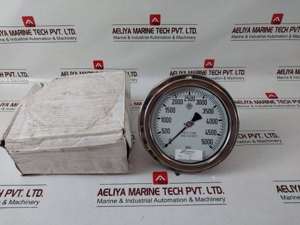 Mcdaniel Controls 0-5000 Psi Pressure Gauge