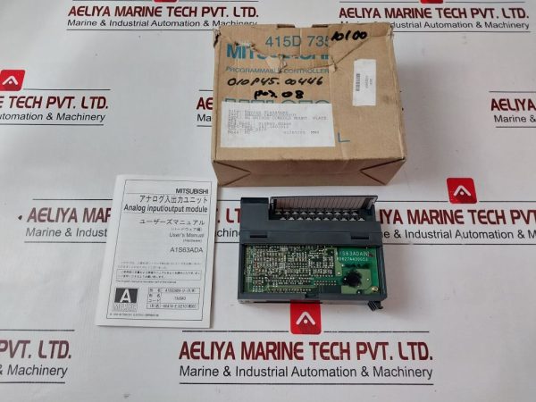 MITSUBISHI A1S63ADA ANALOG INPUT/OUTPUT MODULE