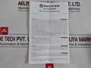 Notifier Nbg Lx Fire Alarm Box Aeliya Marine