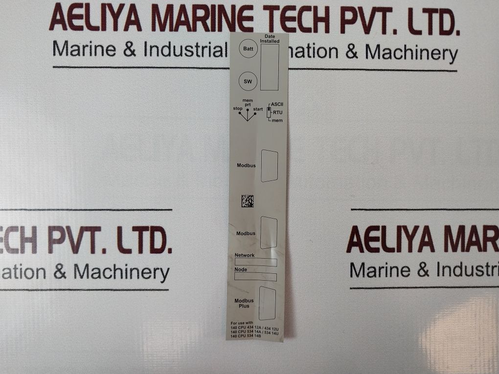 Schneider Telemecanique Modicon 140cpu43412a Concept Processor - Image 9