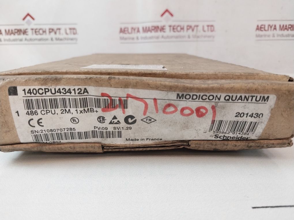 Schneider Telemecanique Modicon 140cpu43412a Concept Processor - Image 20