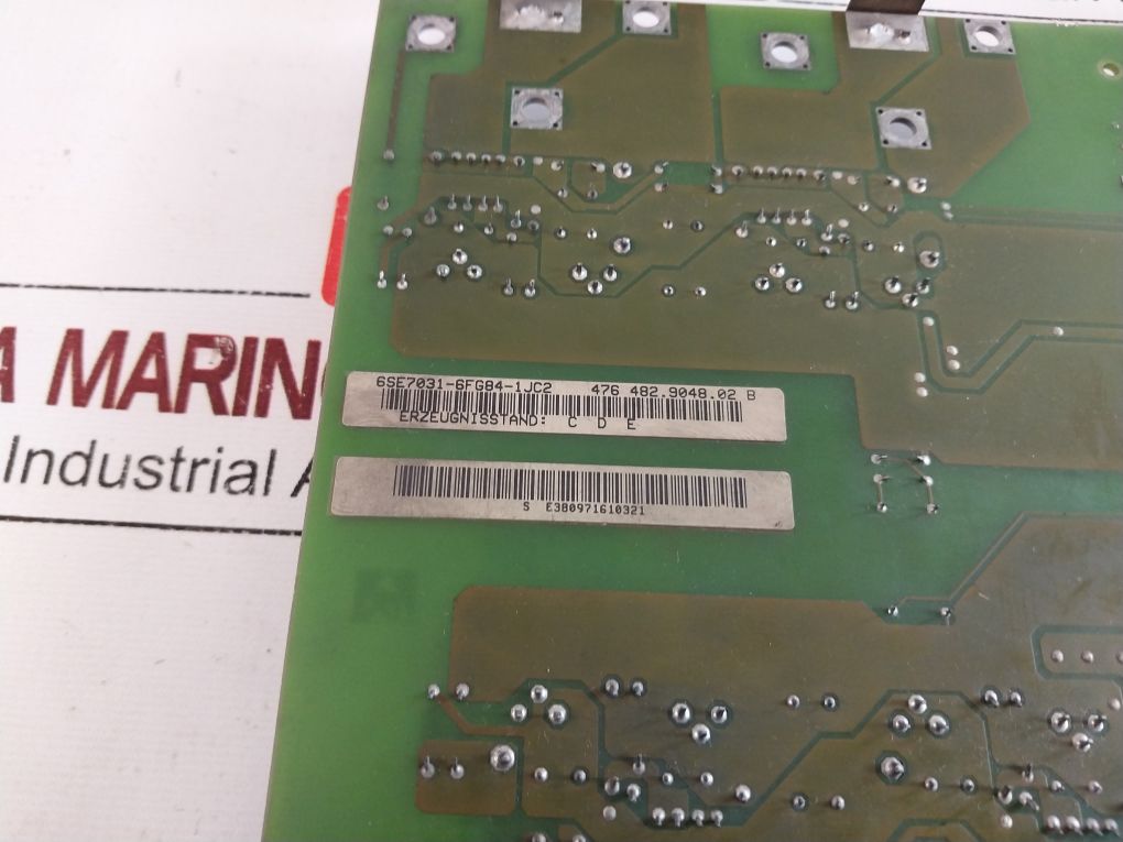 Siemens 6se7031-6fg84-1jc2 Inverter Gating Module - Image 9