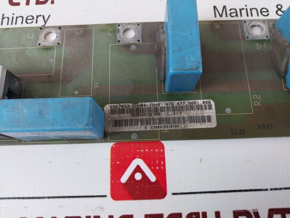 Siemens 6se7033-5hh84-1hh0 Precharge Board - Image 7